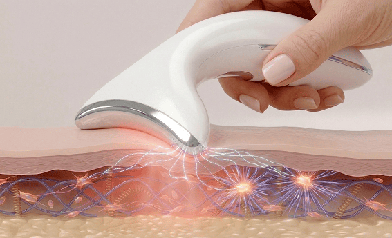 Microcurrent tightening skin at the cellular level